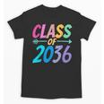 Class Of 2036 First Day Kindergarten Grow With Me Graduation Unisex T-Shirt