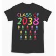 Class Of 2038 Senior Class 2038 Idea Graduation Grow With Me Unisex T-Shirt