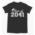 Class Of 2041 Grow With Me Graduation First Day Of School Unisex T-Shirt