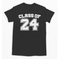 Class Of 24 2024 School Tee Shirt Graduation Class Party Unisex T-Shirt