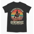Classic Western Nostalgia Cowboy Sunset Unisex T-Shirt