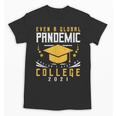 College 2021 Degree Graduation Graduate Unisex T-Shirt