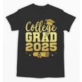 College Grad Class Of 2025 Senior Graduate Graduation Unisex T-Shirt