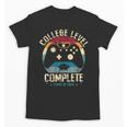 College Level Complete Class Of 2026 Gamer Graduation Grad Unisex T-Shirt