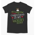 College Student Christmas Bachelors Degree Graduation Unisex T-Shirt