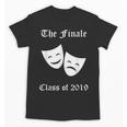 Cool Theater Graduation Tshirt Tragedy And Comedy Masks Unisex T-Shirt