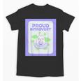 Cool Fun Cute Proud Introvert Cat Character For Men Women Unisex T-Shirt