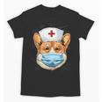 Corgi Dog Nurse RN Nursing School Graduation Unisex T-Shirt