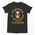 Countdown To Graduation Hourglass Senior Class Of 2022 Unisex T-Shirt