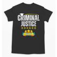 Criminal Justice Degree Graduation Senior Celebration Grad Unisex T-Shirt