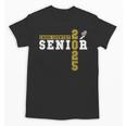 Cross Country Senior Night Senior 2025 Graduation Party 18 Unisex T-Shirt