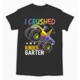 I Crushed Kindergarten Monster Truck Graduation Boys Small Unisex T-Shirt