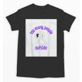 Cute Puppy With a Quote For Introverts Unisex T-Shirt Cute Puppy With a Quote For Introverts Unisex T-Shirt