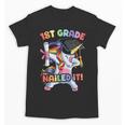 Dabbing 1st Grade Unicorn Graduation Class Of 2021 Nailed It Unisex T-Shirt