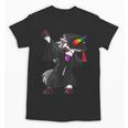 Dabbing Unicorn Cap And Gown Graduate 2021 Graduation Day Unisex T-Shirt