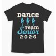 Dance Team Senior 2026 Senior Night Graduation Grad Unisex T-Shirt