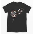 Dandelion Books Book Lover Reading Bookworm Reader Unisex T-Shirt