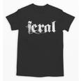 Distressed Sarcastic Wild Women Introvert People Men Feral Unisex T-Shirt
