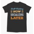 Doll Making Now Minimal Socializing Introvert Vintage Unisex T-Shirt