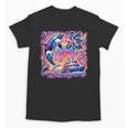 EAT THE RICH 90S NOSTALGIA WHALE ORCA YAHCT RETRO Unisex T-Shirt