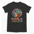 Education Freedom Teacher Books Black History Month Unisex T-Shirt