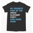 Elephant Party For Introvert Going Unisex T-Shirt