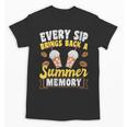 Every Sip Brings Back A Summer Memory Iced Coffee Unisex T-Shirt