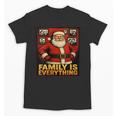 Family Christmas Retro Santa Holiday Nostalgia Vibes Unisex T-Shirt