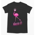 Flamingo Nailed It Graduation Flamingo Unisex T-Shirt