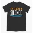 Im Fluent In Silence Introvert Unisex T-Shirt Im Fluent In Silence Introvert Unisex T-Shirt