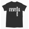Football Senior Night Football Senior 2025 Graduation 3 Unisex T-Shirt