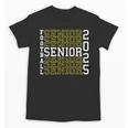Football Senior Night Football Senior 2025 Graduation 56 Unisex T-Shirt