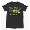 Fourth 4th Grade 2018 Nailed It Graduation Shirt Unisex T-Shirt