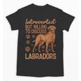 Fox Red Labrador Retriever Introvert Foxred Lab Unisex T-Shirt Fox Red Labrador Retriever Introvert Foxred Lab Unisex T-Shirt