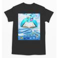 Frutiger Aero Aesthetic Tech Book Butterfly Unisex T-Shirt Frutiger Aero Aesthetic Tech Book Butterfly Unisex T-Shirt