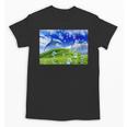 Frutiger Aero Dolphin Meadow Aesthetic Y2k 2000s Ironic Unisex T-Shirt