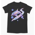 Frutiger Aero Y2K Chrome Dolphin Unisex T-Shirt