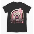 Fun Happy Last Day Of School Girl Student Graduation Rainbow Unisex T-Shirt