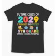 Future Class Of 2029 I Survived Passed 5th Grade Graduation Unisex T-Shirt