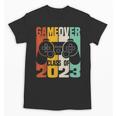 GAME OVER Class Of 2023 Video Games Vintage Graduation Gamer Unisex T-Shirt