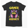 Gamer Girl Graduate Shirt Girls Kids Gamer Graduation Unisex T-Shirt