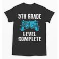 Gamer Graduation 5th Grade Level Complete Video Games Boys Unisex T-Shirt