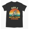 Gen X Slide Strong Generation X Gen Xer Nostalgia Unisex T-Shirt