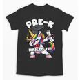 Girls Dabbing Unicorn Pre-K PreSchool Nailed It Graduation Unisex T-Shirt