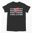 Goodbye 8th Grade Graduate Middle School Graduation Unisex T-Shirt