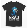 Grad Class Of 2025 Boys Shark Graduation Graduated Unisex T-Shirt