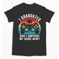 I Graduated Can I Unpause My Game Now Retro Graduation Unisex T-Shirt