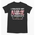 Graduation 5th 6th 8th Grade Class 2023 Anime Graduate Girls Unisex T-Shirt