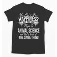 Graduation Animal Science Major Unisex T-Shirt