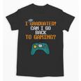 Graduation I Graduated Can I Go Back To Gaming Unisex T-Shirt